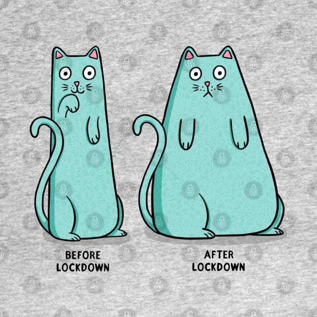 Lockdown - Before and After by Drawn to Cats